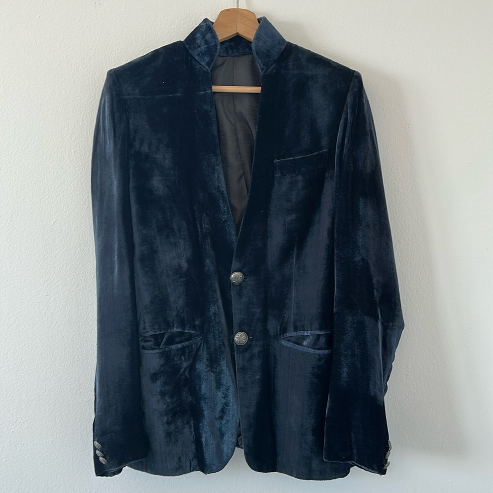 Velvet blazer